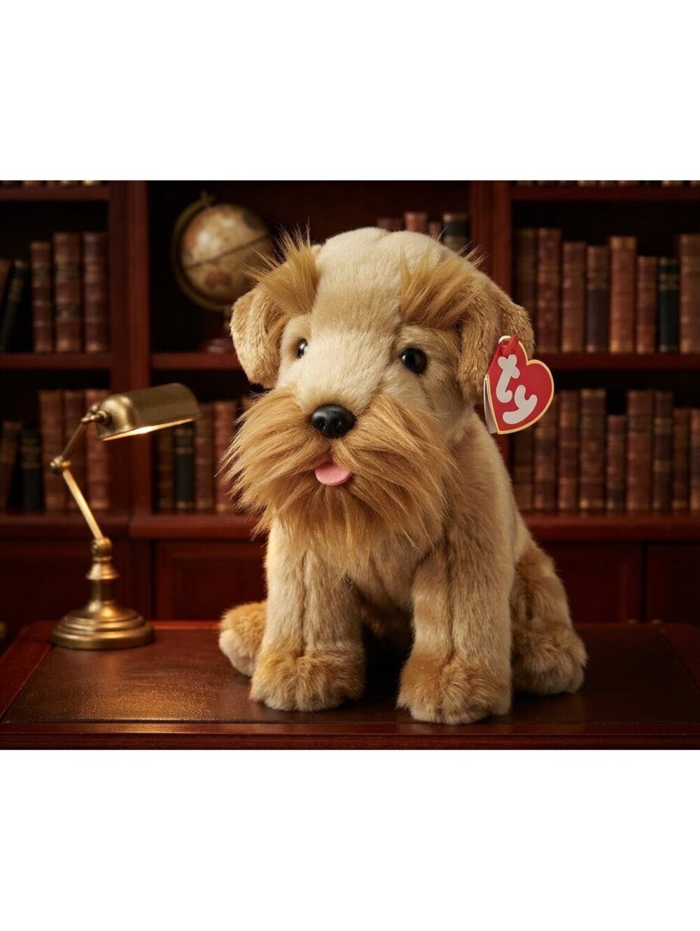 Ty Beanie - Schnitzel the Dog Plush 2002 Retired